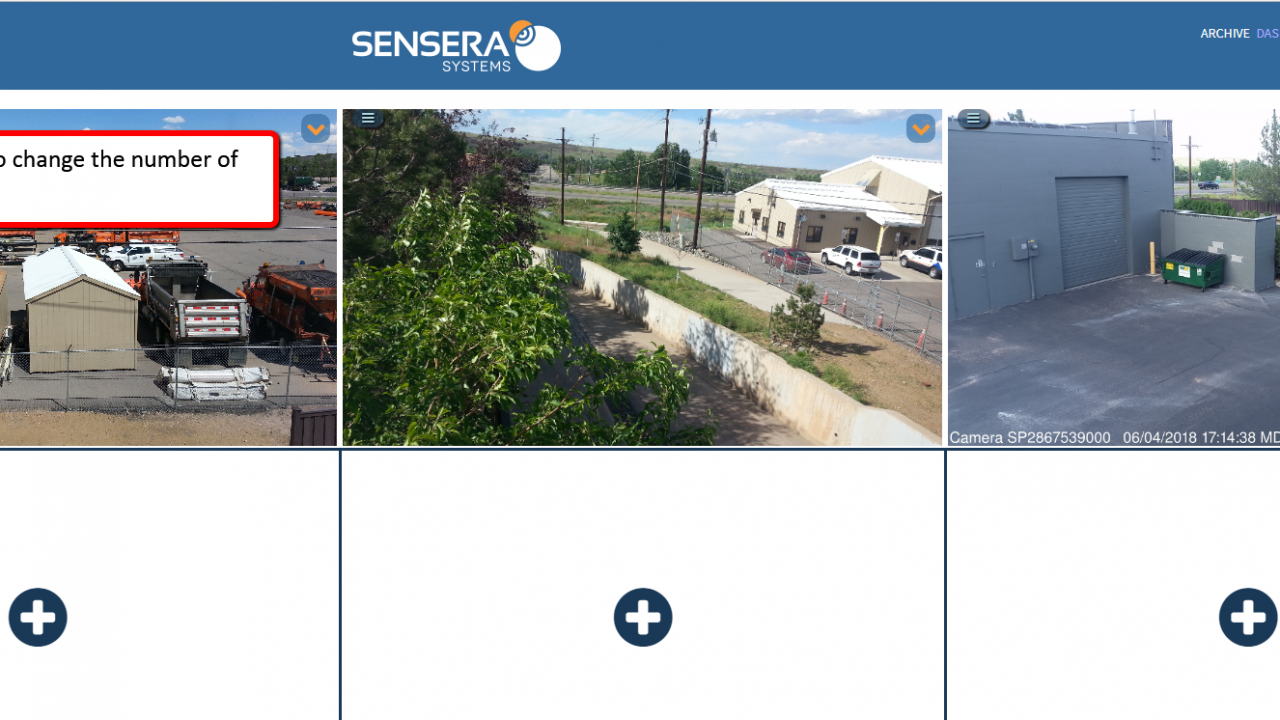 SiteCloud Camera Dashboard